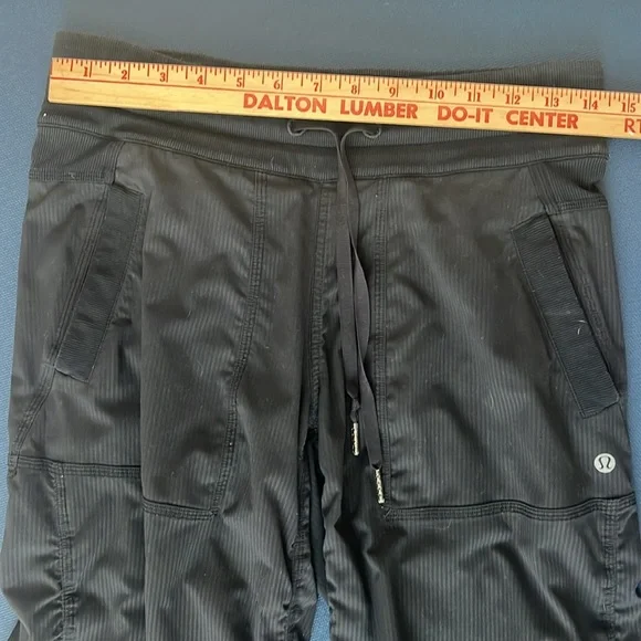 Lululemon Studio Pant II Liner Tall Black size 6 - Picture 11 of 14